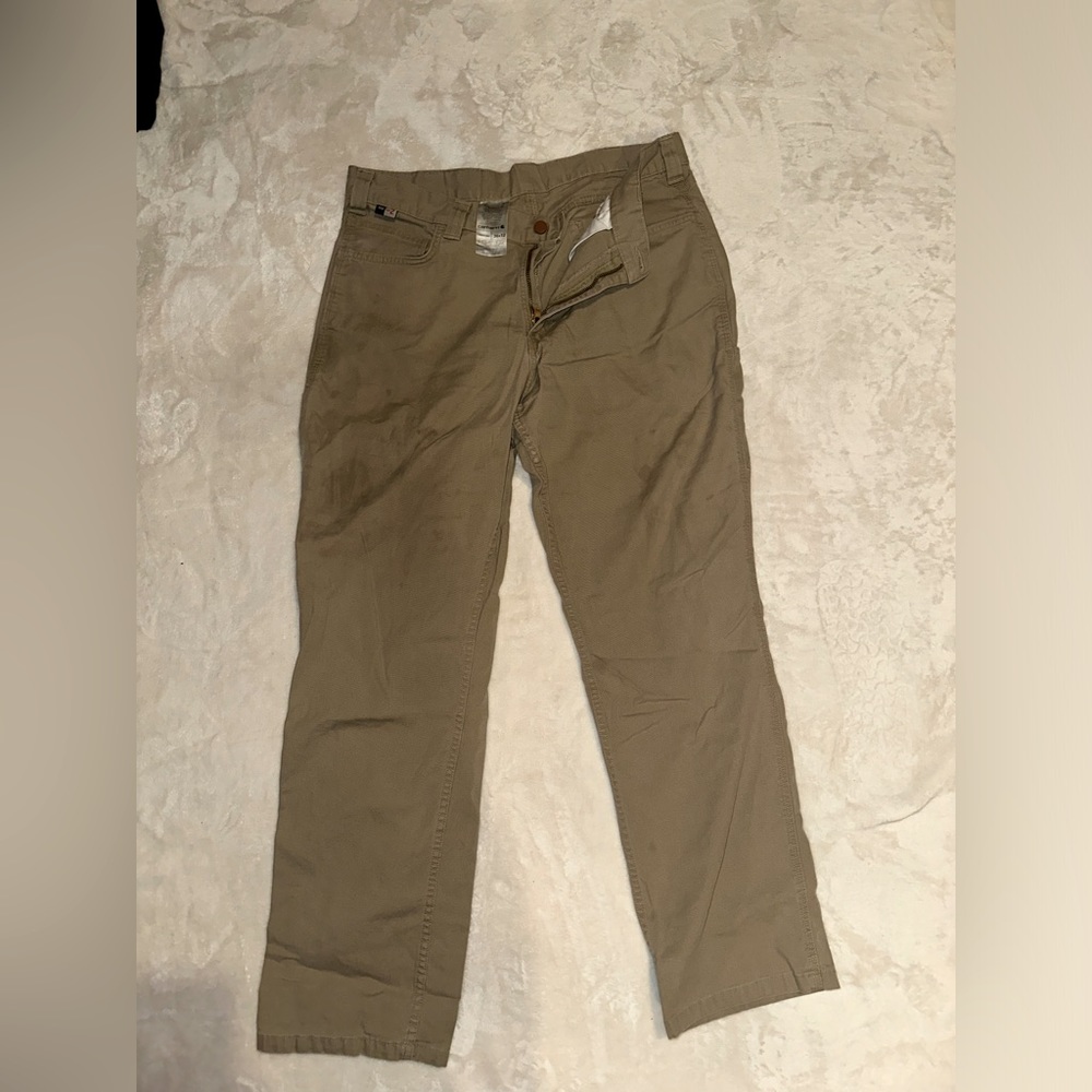 Carhartt - Flame-Resistant Midweight Canvas Loose-Original Fit Pant